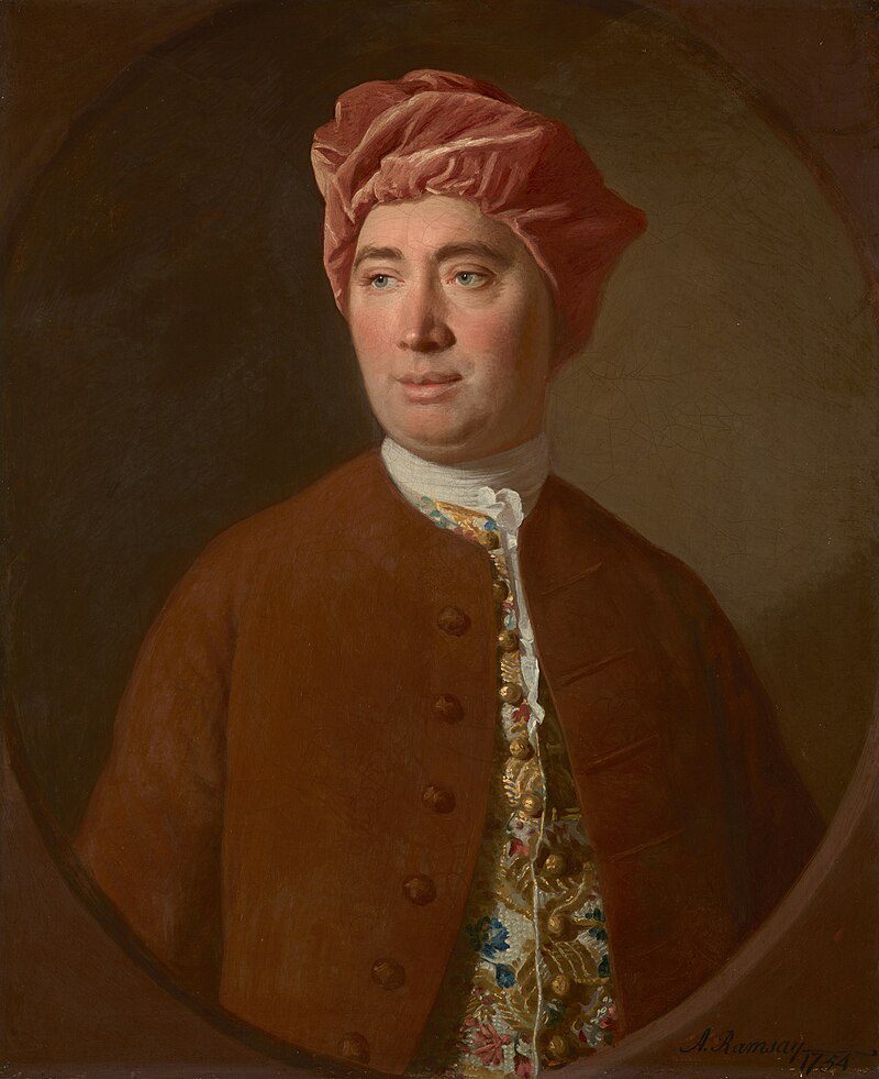 A portrait of David Hume.
